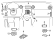 Diagram for Mercedes-Benz SL43 AMG Body Control Module - 232-900-39-02-64