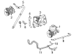 Diagram for Mercedes-Benz E320 Power Steering Pump - 002-466-18-01