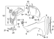 Diagram for Mercedes-Benz Wheelhouse - 177-690-17-03