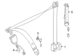 Diagram for Mercedes-Benz C320 Seat Belt - 203-860-30-86-5D54
