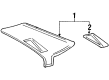 Diagram for Mercedes-Benz E500 Pillar Panels - 124-690-94-25-9045