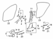 Diagram for Mercedes-Benz AMG GT 63 S E Performance Weather Strip - 257-692-22-00-9G44