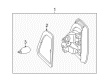 Diagram for Mercedes-Benz ML350 Back Up Light - 166-906-87-01