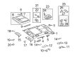 Diagram for Mercedes-Benz Sun Visor - 204-810-46-10-7F59