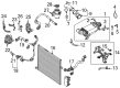 Diagram for Mercedes-Benz CLE53 AMG Ambient Temperature Sensor - 000-905-61-02
