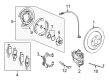 Diagram for Mercedes-Benz GL320 Brake Pads - 000-420-72-04