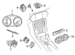 Diagram for Mercedes-Benz E350 Ignition Lock Assembly - 218-905-47-01