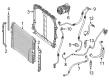 Diagram for Mercedes-Benz GLK350 A/C Hose - 204-830-87-15