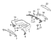 Diagram for Mercedes-Benz CLS550 Bumper Cover - 219-885-08-25