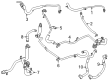 Diagram for Mercedes-Benz SL43 AMG Coolant Pipe - 139-200-62-02