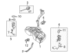 Diagram for Mercedes-Benz E400 Fuel Tank - 212-470-38-02