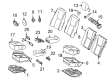 Diagram for Mercedes-Benz S400 Seat Cushion - 221-920-32-50