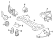 Diagram for Mercedes-Benz Rear Crossmember - 172-242-05-01