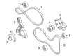 Diagram for Mercedes-Benz G550 Drive Belt - 177-993-00-96