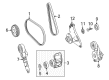 Diagram for Mercedes-Benz Timing Belt Idler Pulley - 642-200-10-70