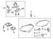 Diagram for Mercedes-Benz B250e Headlight - 242-820-06-61