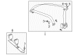 Diagram for Mercedes-Benz CLK430 Seat Belt - 208-860-21-85-9A86