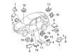 Diagram for Mercedes-Benz ML350 Car Speakers - 164-820-15-02