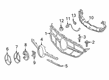 Diagram for Mercedes-Benz Grille - 205-888-00-23