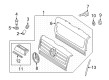 Diagram for Mercedes-Benz C250 Emblem - 207-817-00-16