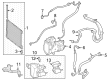 Diagram for Mercedes-Benz CLE53 AMG A/C Condenser - 099-500-41-02