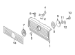 Diagram for Mercedes-Benz G500 Emblem - 601-817-01-16