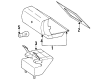 Diagram for Mercedes-Benz 300CE Third Brake Light - 001-820-69-56-5076