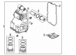 Diagram for Mercedes-Benz Automatic Transmission Filter - 247-370-16-05