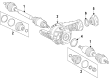 Diagram for Mercedes-Benz Axle Shaft - 166-330-14-00