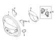 Diagram for Mercedes-Benz S350 Steering Wheel - 221-460-97-03-8L41