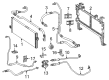Diagram for Mercedes-Benz GLE63 AMG Transmission Oil Cooler - 166-500-07-00