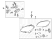 Diagram for Mercedes-Benz B250e Headlight - 242-906-07-00
