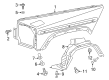 Diagram for Mercedes-Benz G63 AMG Fender Splash Shield - 465-880-91-01