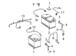 Diagram for Mercedes-Benz S600 Battery Cable - 221-540-77-10