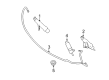 Diagram for Mercedes-Benz R320 Windshield Washer Nozzle - 251-860-06-47