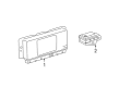 Diagram for Mercedes-Benz Yaw Sensor - 004-542-91-18
