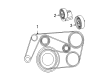 Diagram for Mercedes-Benz C230 Belt Tensioner - 271-200-02-70