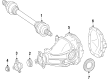 Diagram for Mercedes-Benz GL450 Drive Shaft - 166-410-51-00