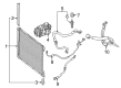 Diagram for Mercedes-Benz S65 AMG A/C Hose - 222-830-43-02