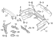 Diagram for Mercedes-Benz S600 Bumper Cover - 222-885-04-25-9999