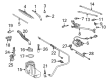 Diagram for Mercedes-Benz CLE53 AMG Headlight Screws - 910143-006001-64