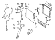 Diagram for Mercedes-Benz GLE63 AMG S SUV Coolant Pipe - 167-501-16-05