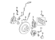 Diagram for Mercedes-Benz SL600 ABS Sensor - 230-540-19-17-64