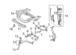 Diagram for Mercedes-Benz CL550 Steering Knuckle - 221-332-43-01