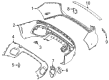 Diagram for Mercedes-Benz Bumper Cover - 247-885-34-04-64