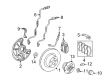 Diagram for Mercedes-Benz ABS Sensor - 211-540-29-17-64