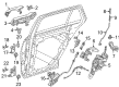 Diagram for Mercedes-Benz GLE53 AMG SUV Door Lock - 099-730-94-00