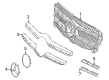 Diagram for Mercedes-Benz GLE350 Grille - 167-888-10-00