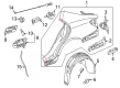 Diagram for Mercedes-Benz Wheelhouse - 218-690-15-30