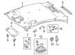Diagram for Mercedes-Benz E550 Sun Visor - 207-810-04-10-8S57